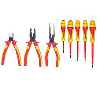 KS Tools - 8pc VDE Pliers and Screwdriver Set - Type