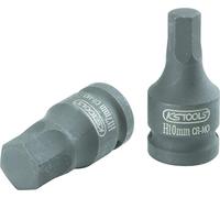 KS Tools 911.0990 1/2" Impact bit Socket, Hexagon, 3/8"