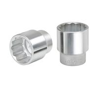 KS TOOLS 911.1066 1" Bi hex socket, short, 71mm