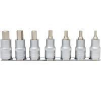 KS Tools 911.1320 5-14mm 1/2-inch Hex Bit Socket Set (7 Pieces)