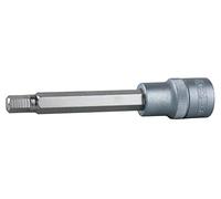 KS TOOLS Socket 911.1329 DIN 3120, ISO 1174, DIN 7422 9,0 Chrome Vanadium Steel Hexagon Socket Knurled