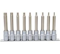 KS Tools 911.152 T20-T60 1/2-inch TX Bit Socket Set Deep (9 Pieces)