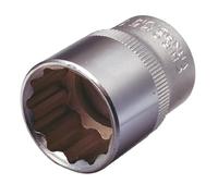 KS Tools 911.1577 Socket, 17 mm on Hanger, 12-Point, 1/2 "