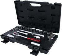 KS Tools 911.1595 1/2-inch Bi Hex Socket Set (24 Pieces)