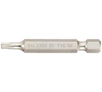 KS Tools 911.2729 1/4 Inch Classic Bit TX, 50 mm, T15, Pack of 5