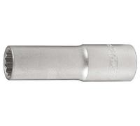 KS Tools 911.3990-E Spark Plug Socket 12 Point - 3/8 Inch 14 mm with Rubber on Stand