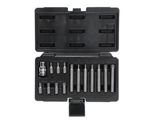 KS Tools 911.502 10mm Classic TX Bit Set (15 Pieces)