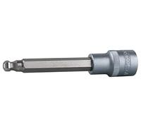 KS Tools 911.5396 3/8 Inch Hex Socket with Ball Head, Long, 6 mm