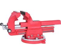 KS Tools 914.0025 100mm Vise with Swiveling Base