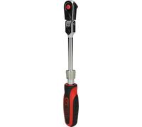KS Tools 914.1420 Telescopic Reversible Ratchet | Cliquet téléscopique réversible 1/4'' à tête articulée, 72 dents