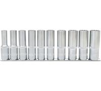 KS Tools 917.1750 1/2" 12 Point socket set, deep, 10 pcs