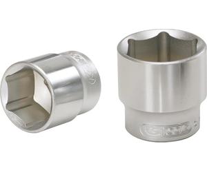 KS Tools 917.3821 3/8 Hexagonal Drive Socket, 21 mm