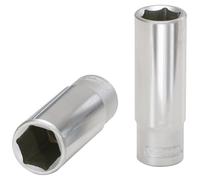 KS Tools 917.3837 3/8 Hexagonal Socket Wrench Long, 17 mm