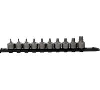 KS Tools 917.4015 3/8 Inch Bit Socket Set Torx Short 10-Piece T10-T55