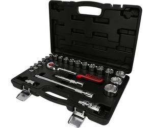 KS Tools 918.0623 1/2-inch Chrome+ Socket Set (23 Pieces)