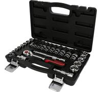 KS Tools 918.0627 3/8-inch Chrome+ Socket Set (27 Pieces)