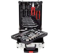 KS Tools 918.0690 1/4"+1/2" CHROMEplus Tool kit, 90 pcs