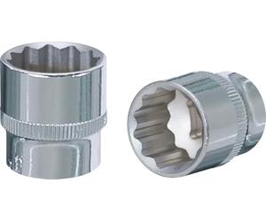 KS TOOLS 918.1357 1/2" CHROME + Bi hex socket, 33mm