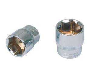 KS-Tools 918.1412-E 1/4" Chrome+ 6kant-Stecknuss