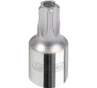 KS Tools 918.1575 1/4" CHROMEplus Bit socket five star tamperproof,TS10