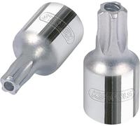 KS Tools 918.2412 1/4-Inch CHROMEplus Bit Five-Star Head Bore TS50 Socket