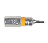 KS Tools 918.3401 1/4 Inch Torsionpower Bit Inner Hexagonal 25 mm 1.5 mm Extractor