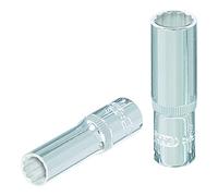 KS TOOLS 918.3756 3/8" CHROME + Bi hex socket, deep, 21mm