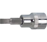 KS Tools 918.3851 3/8" CHROMEplus Bit socket slot, 4mm