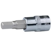 KS Tools 918.3863 3/8" CHROMEplus Bit socket hexagon, 5mm