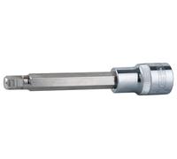 KS Tools 918.3914 3/8" CHROMEplus Bit socket hexagon long, 4mm