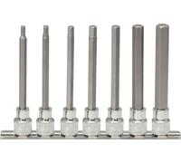 KS Tools 918.3960 3/8-inch Chrome Plus Hex Bit Socket Set (7 Pieces)
