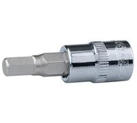 KS Tools 918.4361 1/4" Chrome Bit Socket Hexagon, 10mm