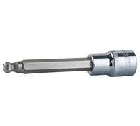 KS Tools 918.5318 1/2-Inch CHROMEplus Hexagon Socket Ball Head Long 12 mm 200 mm Socket