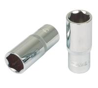 KS Tools 918.5357 1/2-Inch CHROMEplus Hexagonal Long 23 mm Socket