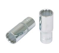 'KS Tools 9181736 12-Point Socket 1/2 Inch Chrome Plus Long 7/16 "