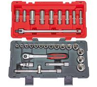 KS Tools Ultimate 922.0630 30 Pieces Box of Sockets/Accessories 1/2 "
