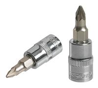 KS Tools 922.1477 Socket 37 mm Ultimate 1/4 "Pozidriv Screwdriver PZ1