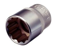 KS Tools 922.1898 Socket 922.1898-Socket 1/4 Inch 12 Point 10 mm Ultimate Vanadium Range Satin Chrome Finish