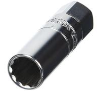 KS Tools 922.3846 - Candle Socket 3/8", 14 mm - Long Version - Ultimate® Range - Chrome Vanadium - Satin Finish