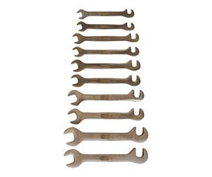 KS TOOLS 963.7131 BRONZE + Double open ended spanner-set small, 10-pcs.