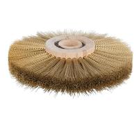KS TOOLS 963.9596 BRONZE + Round brush, tin bronze wire, crimped, Ø150 mm