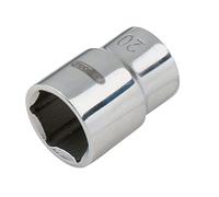 KS TOOLS 964.1221 STAINLESS hex socket, 1/2", 21mm