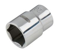 KS TOOLS 964.1222 STAINLESS hex socket, 1/2", 22mm