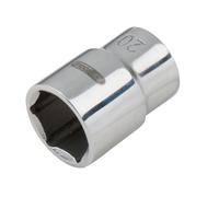 KS TOOLS 964.1228 STAINLESS hex socket, 1/2", 28mm