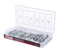 KS Tools 970.0630 Threaded Rivets Assortment Stl + Alu, M3X9mm-M10...
