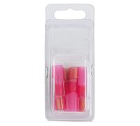 KS Tools 970.0670 Assortment of Insulated Crimp Connectors, Red, AWG22-16, 6-Piece Socket