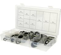 KS Tools 970.0760 Assortment Composite Sealing Rings, Ø 6-24mm, 150 pcs.