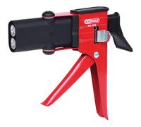 KS Tools 980.3050 Rodless Cartrigde Gun 310 ml, No Protruding Push Rod