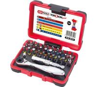 KS Tools Bit Set 32pc Slimlock Holder & Ratchet Slotted Phillips TORX Qty 1 Set