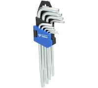 KS Tools Brilliant Tools Socket Wrench Set, 9 Pcs, Torx® Profile, Short